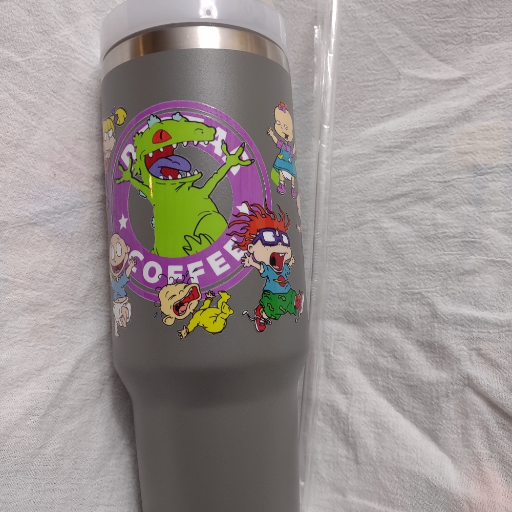 Rugrats reptar Starbucks 40 oz tumbler - Picture 10 of 12